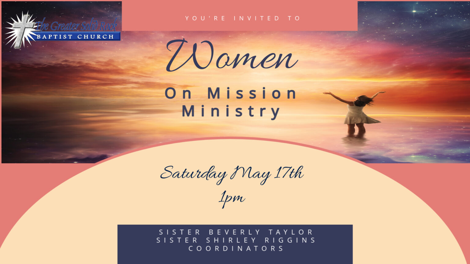 Women On Mission Ministry - Made with PosterMyWall